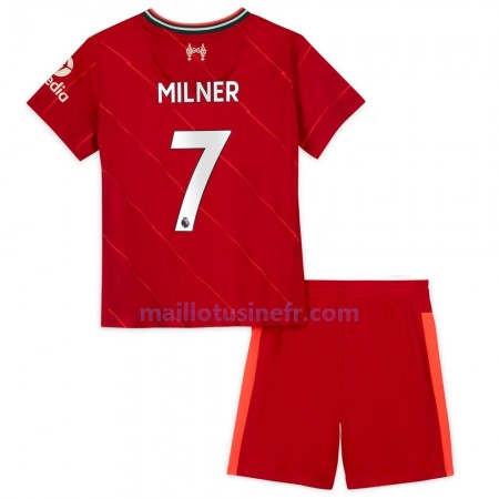 Maillot de Foot Liverpool James Milner 7 Domicile 2021-22 - Enfant